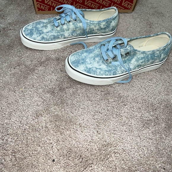 New Denim Destroy Authentic Vans - Picture 7 of 10